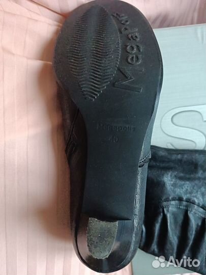 Сапоги женские натуральная кожа 40 размер