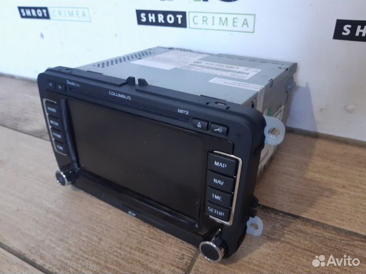 Магнитола Columbus Skoda Superb mk2