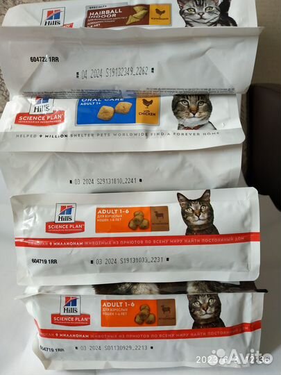 Корм для кошек Hills