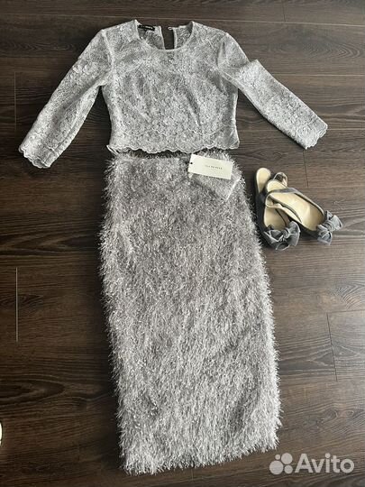 Комплект костюм платье на выпускной