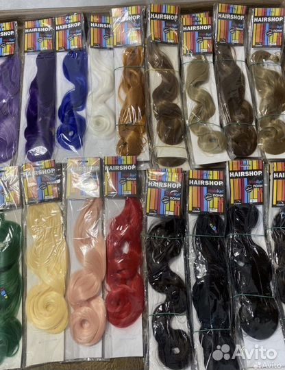 Волосы для афронаращивания Pony