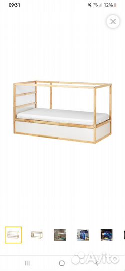 Кровать кюра икеа