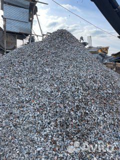Бетонный щебень.5-20/20-40/40-70+доставка