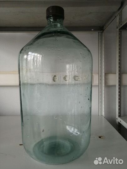 Бутыль стеклянная 20 литров