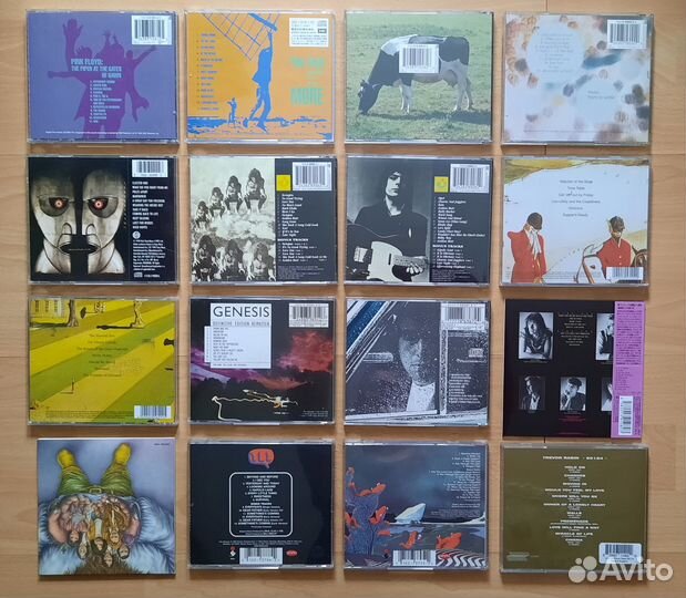 Prog rock - коллекция фирменных CD