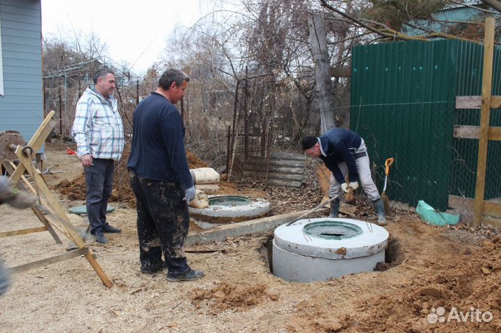 Септик из бетонных колец: надежно и долговечно