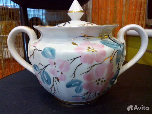 Сахарница (фарфор) Вербилки СССР