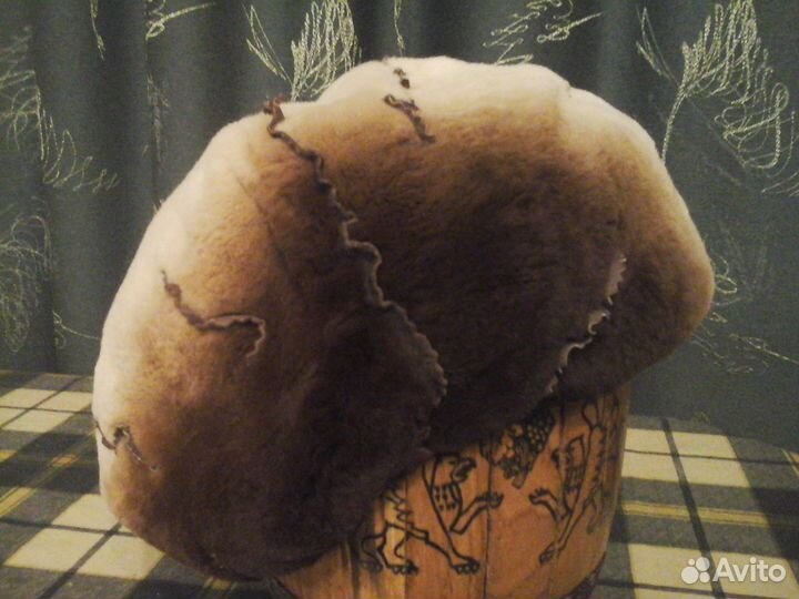 Берет женский норковый 58