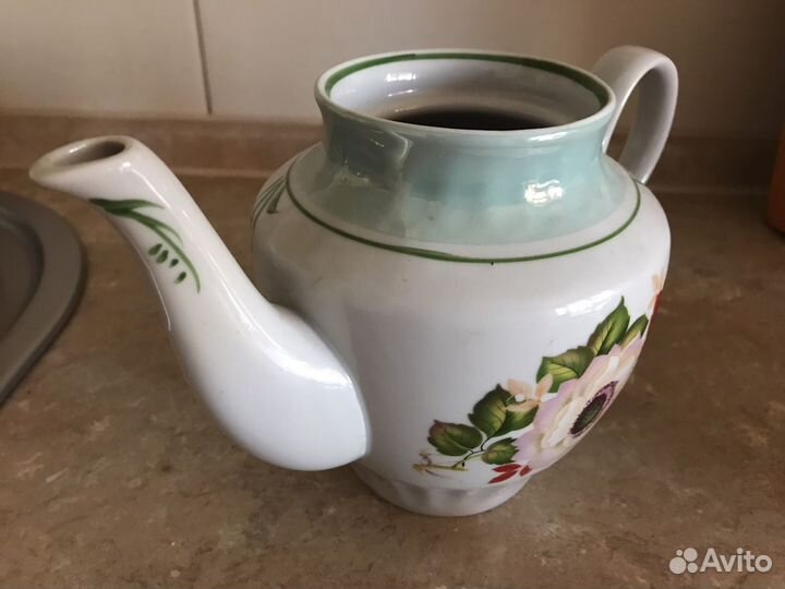 Чайник заварочный фарфоровый СССР