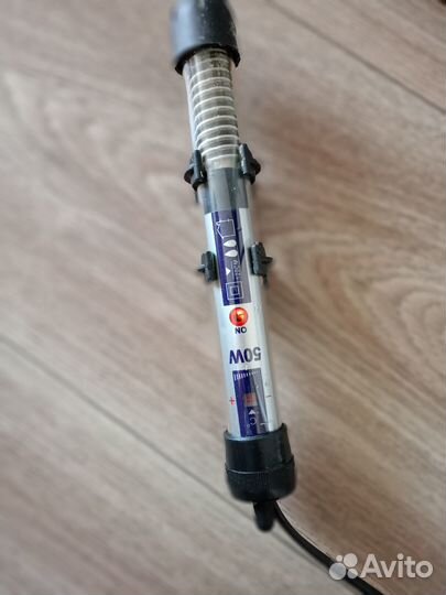 Аквариум (террариум) 50 л стеклянный с лампой