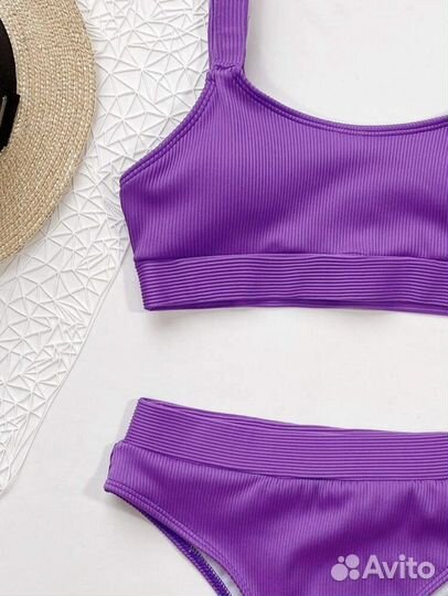 Купальник в рубчик 44 размер