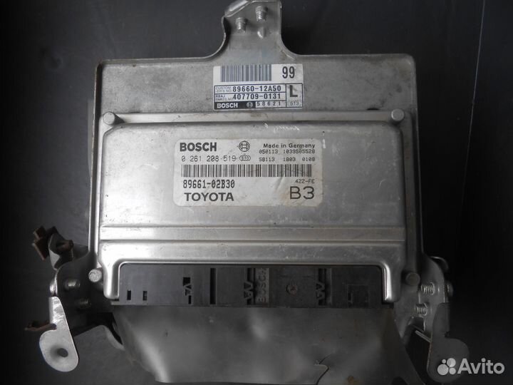 Блок управления двигателем тойота королла 120к 1.4