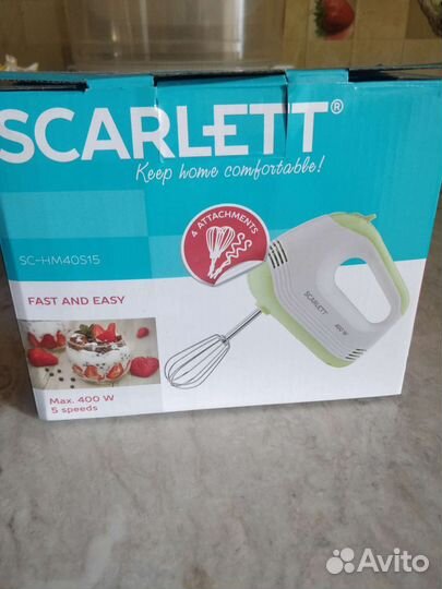 Миксер scarlett