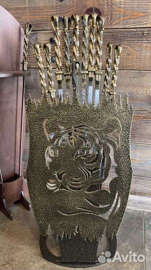 Шампура подарочные Кованные ручки