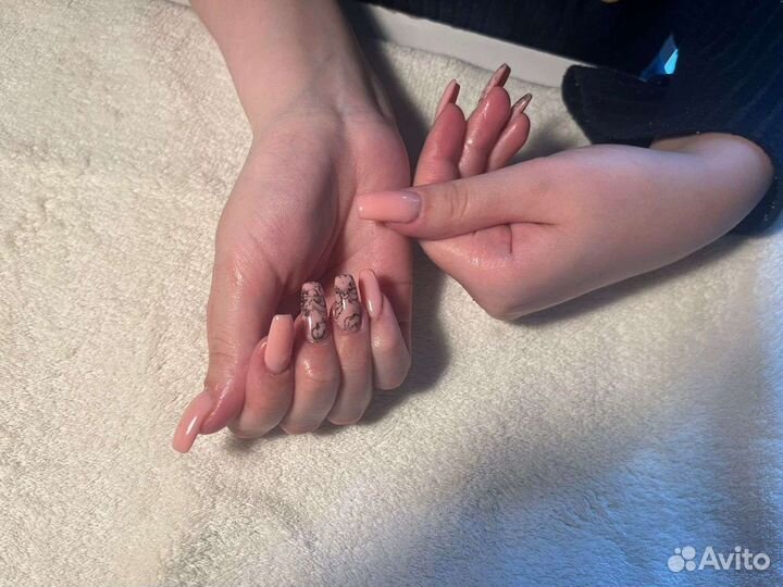 Маникюр педикюр наращивание ногтей на дому