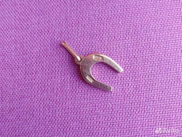 Подвеска Подкова золото 583 пробы кулон