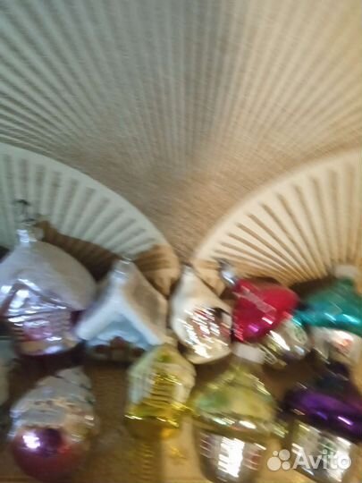 Елочные игрушки СССР