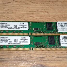 Оперативная память ddr3 8 gb 2*4gb Kingston