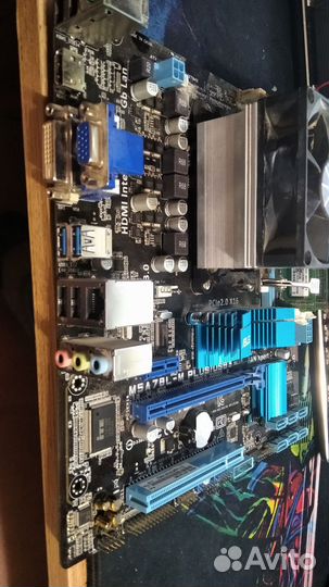Мат. плата Asus M5A78L-M Plus/USB3 (AM3+)