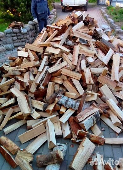 Дрова качественные от 1 куба любых пород древесины