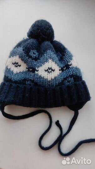 Зимняя шапка для мальчика