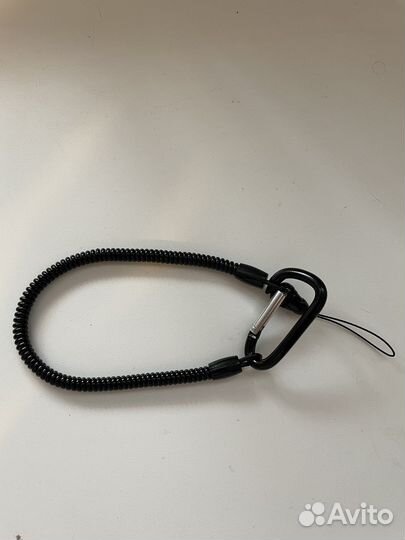 Пружинный шнур с карабином