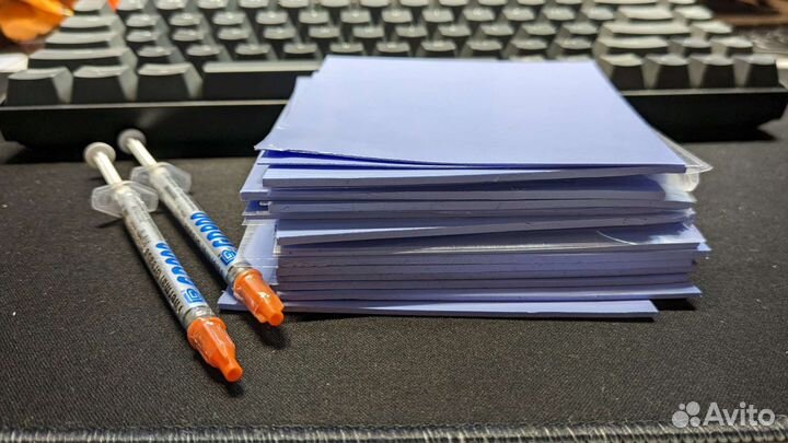 Термопрокладки(0.5/1/2мм) /Термопаста 1гр