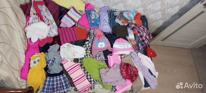 Вещи пакетом на девочку