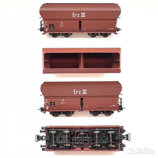 Грузовые и пассажирские вагоны Н0