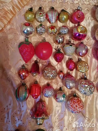 Старинные елочные игрушки, цена договорная