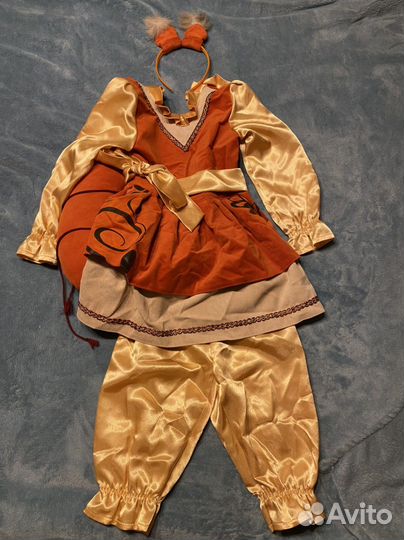 Карнавальный костюм лисы/белки