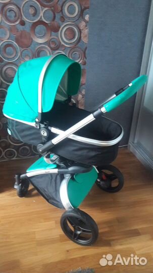 Коляска rant nest 3 в 1 бирюза