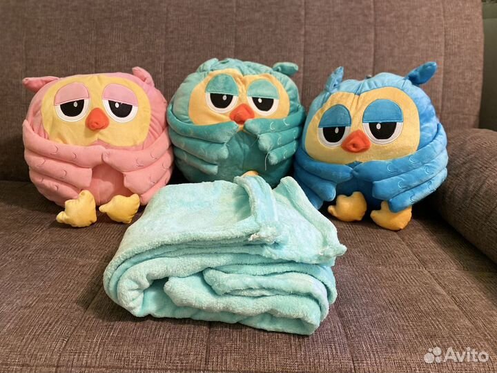 Совушка с пледом