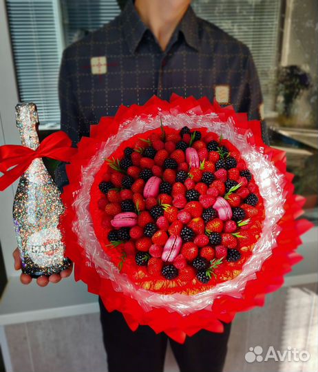 Ягодный букет/клубника/съедобный букет