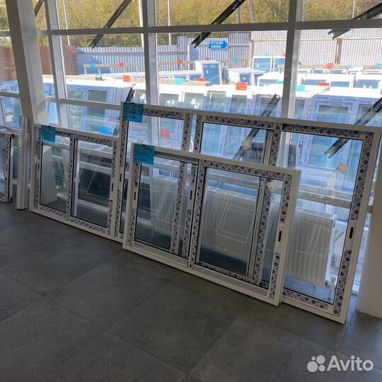 Окна пластиковые 1100х1200