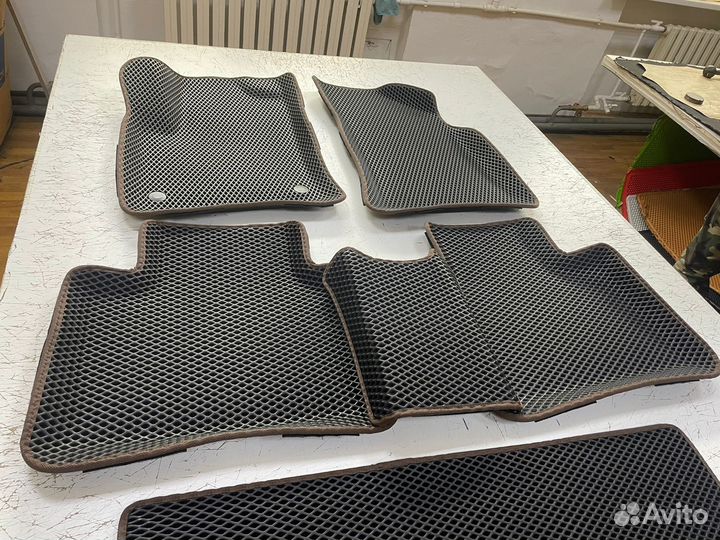 Автомобильные 3D EVA коврики с бортами