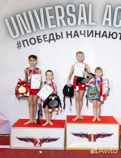 Секция для детей по акробатике