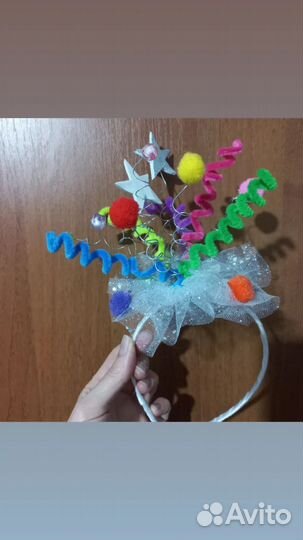 Праздничный ободок