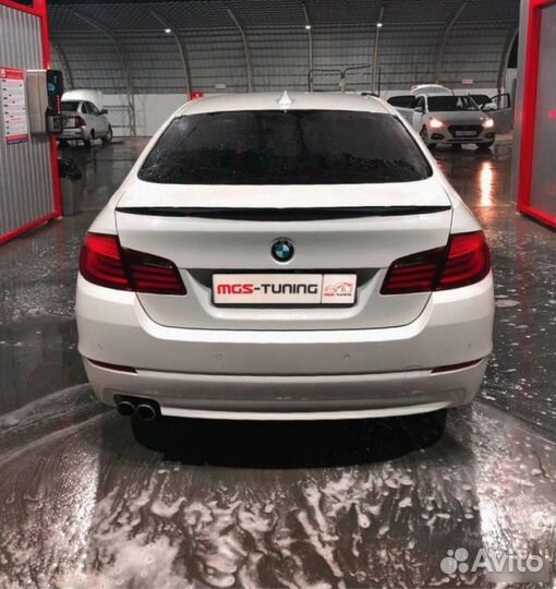 Спойлер M-Perfomance BMW 5 f10 Black (Тайвань)