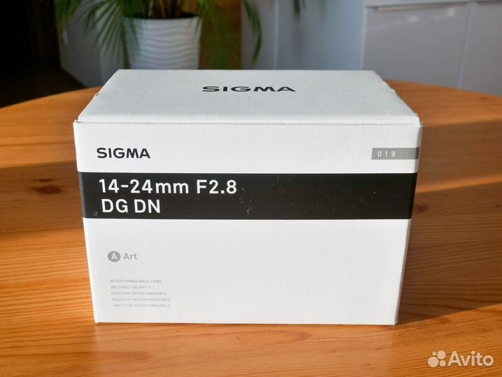 Объектив Sigma 14-24mm f/2.8 DG DN Art Leica L