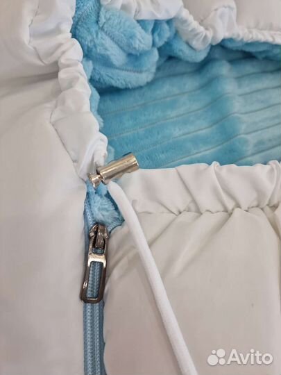 Конверт зимний для новорожденных на выписку