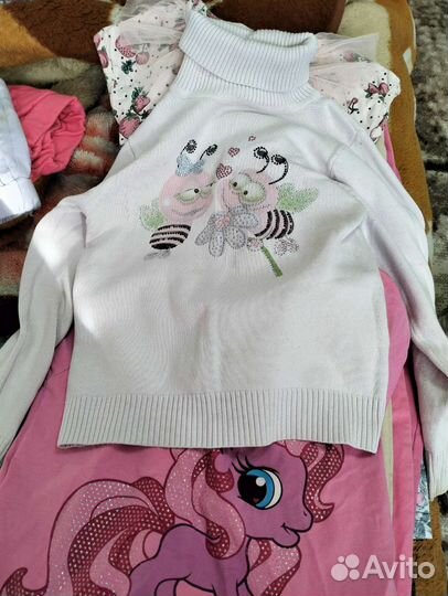 Вещи пакетом на девочку110-116