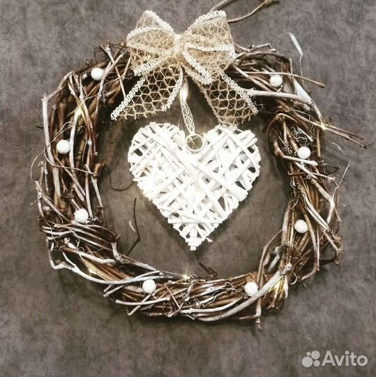Венок интерьерный украшение для дома