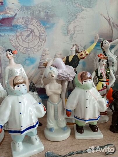 Фарфоровые статуэтки СССР