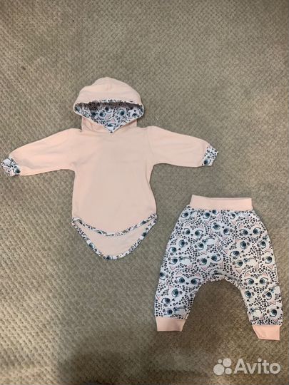 Вещи пакетом для девочки 74 80