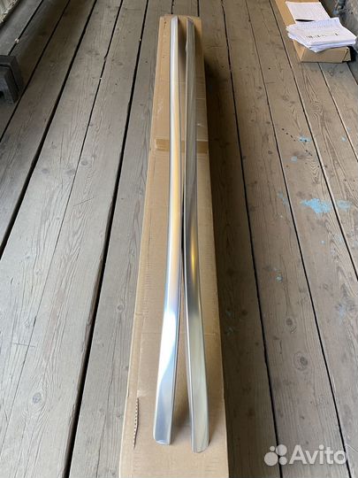 Рейлинги на крышу Mazda CX-5 серебро 2012+