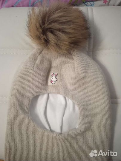 Зимняя шапка на девочку