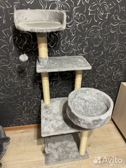 Когтеточка домик для кошки