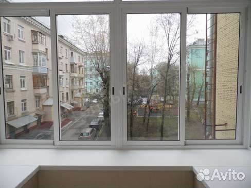 Лоджия алюминиевая раздвижная с отделкой