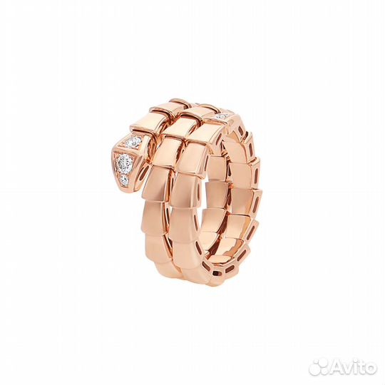 Кольцо Bvlgari Serpenti Viper Rose Gold 357866